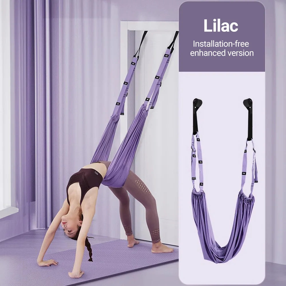 Woman Hammock Stretch Leg Splits Trainer