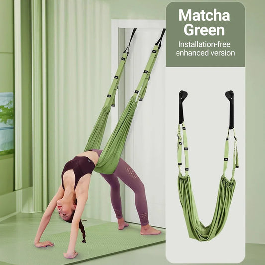 Woman Hammock Stretch Leg Splits Trainer