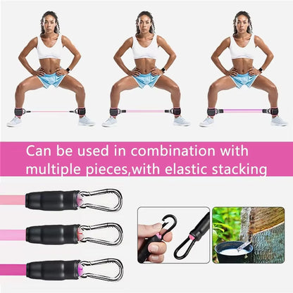 Resistance Band Set Ankle Straps Workout